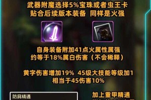 旭旭宝宝红眼装备大解析：如何搭配110版本最强装备？