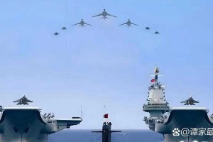 震撼直击山东舰航母香港首秀，电磁弹射覆盖海天，歼-15T与直-20组成钢铁天幕，山东舰航母香港首秀，电磁弹射覆盖海天，歼-15T与直-20钢铁天幕震撼亮相