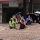 暴雨中的生命接力，航拍视角下的榕江全城撤离实录，暴雨榕江全城撤离，航拍下的生命接力实录