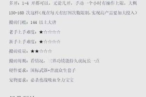 老版游戏入门指南