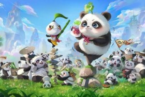 梦幻西游超级熊猫动画片，动画，动画片，熊猫