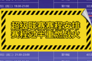 梦幻西游超级联赛赛程规则 规则 队伍 超级联赛