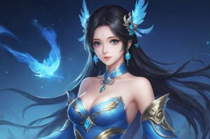 梦幻西游虎贲打蓝套装效果