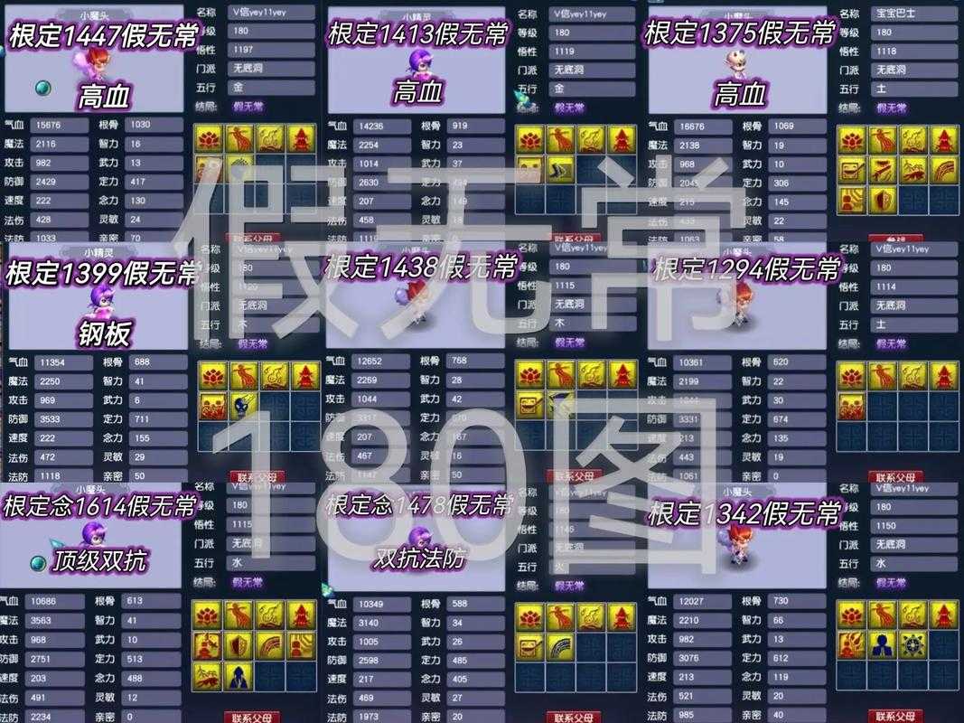 梦幻西游耐属性特点