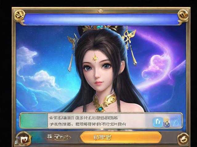 梦幻西游聊天窗口3d 对话框 西游，消息