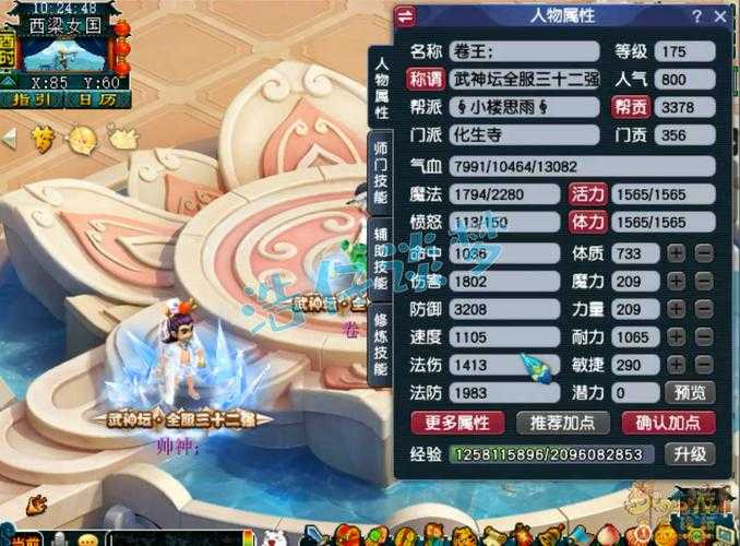 梦幻西游职业鬼才怎么加点