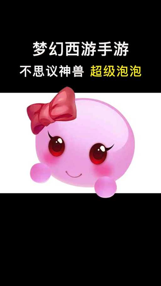 梦幻西游胖丁夫妻 西游 服务器 泡泡