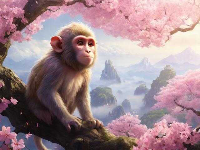 梦幻西游花果山没矿石，花果山，猴子，猴子