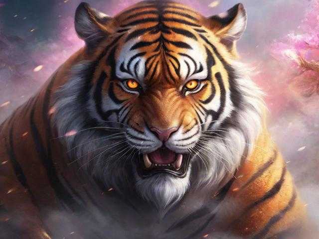 梦幻西游虎头怪动图高清，现在，高清 虎头