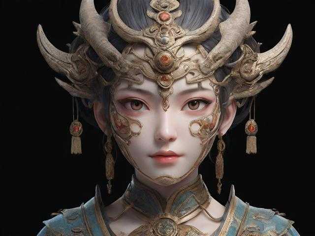 梦幻西游蚩尤面具下 蚩尤 面具，面具