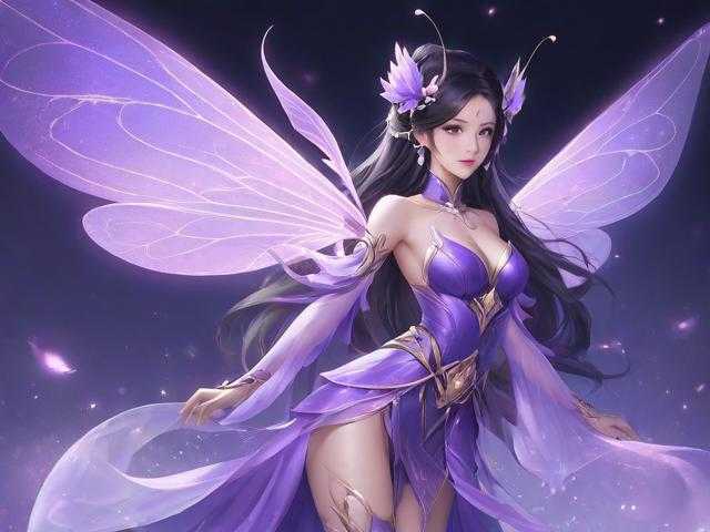 梦幻西游蝗虫套装紫色好看吗