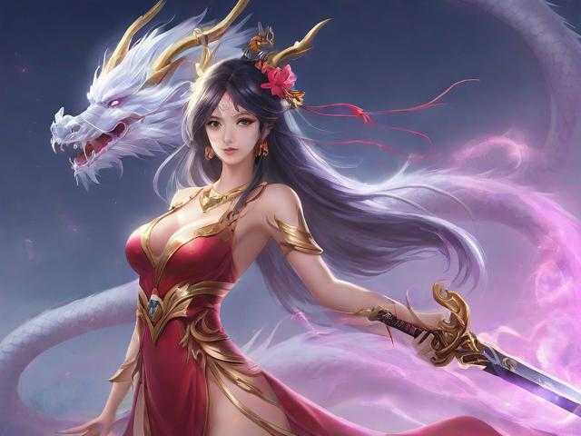 梦幻西游蟠龙武器上身效果