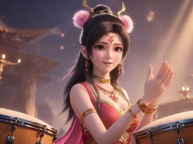 梦幻西游表妹跳着鼓掌