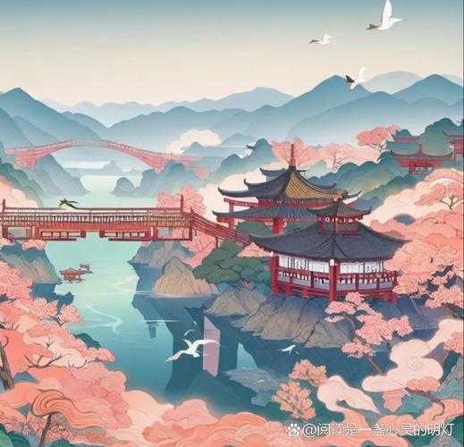 梦幻西游装饰画江南野外