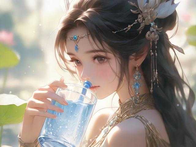 梦幻西游西妹妹喝水视频