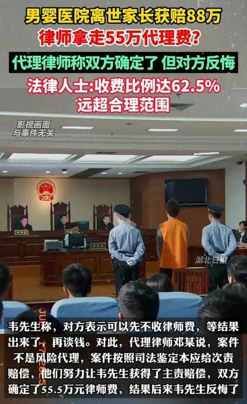 事件回顾,55万赔款背后的法律争议