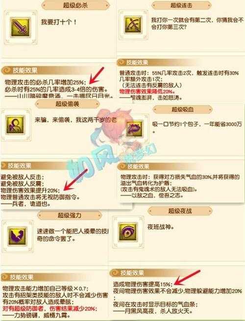 梦幻西游超级兽决全部攻略 超级 技能 超级
