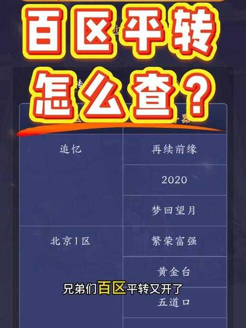 梦幻西游转区查询方法及最新规则汇总