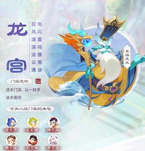 梦幻西游输出门派龙宫攻略